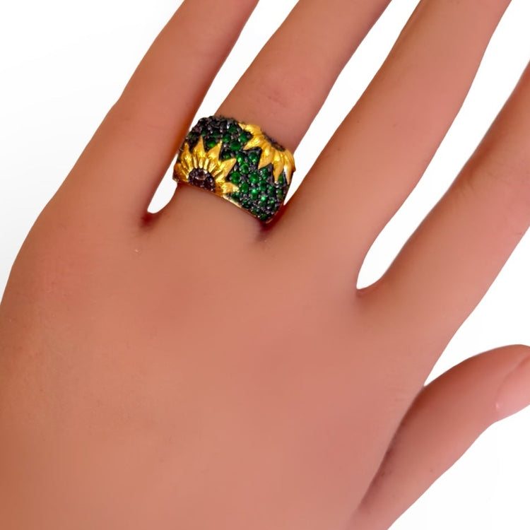 SUNFLOWER COLLECTION RING