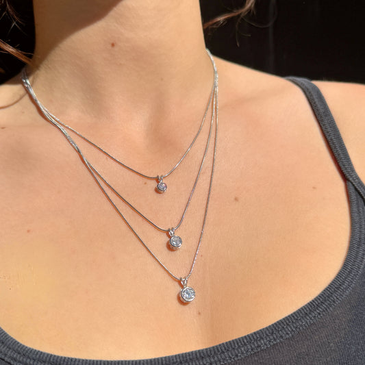 TRIFECTA TRIPLE STRAND NECKLACE