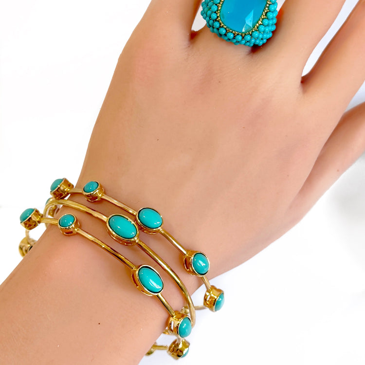 SET OF TWO IN THE MIX BANGLES