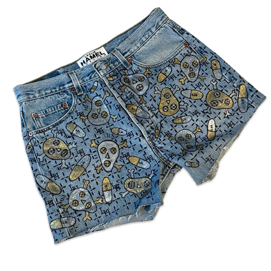 LH MONOGRAM TAKE YOUR VITAMINS SHORTS