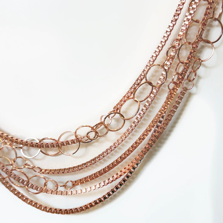THE LONG GAME TRIO ROSE GOLD