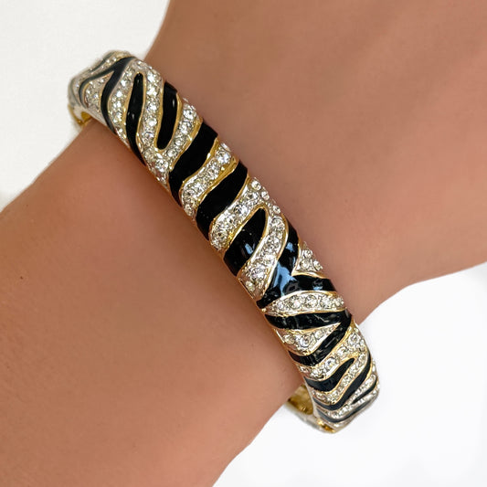 SAFARI EXOTICA  BANGLE & EARRING