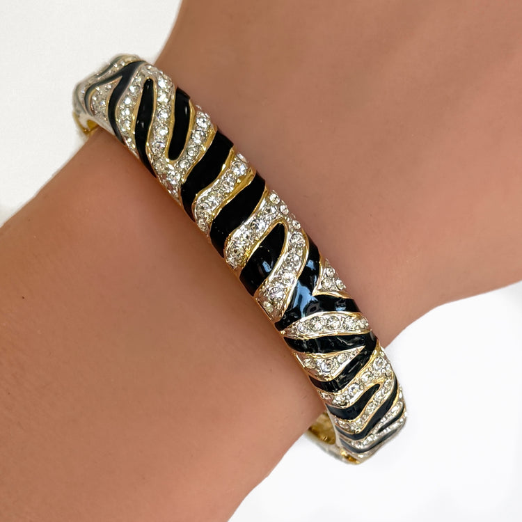 SAFARI EXOTICA  BANGLE & EARRING