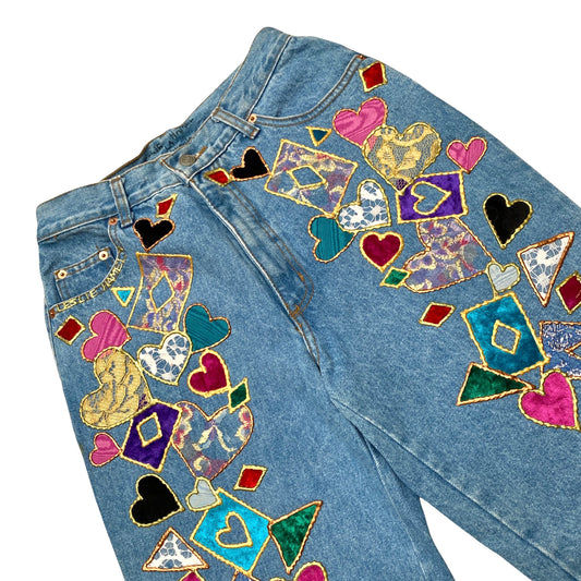 MULTIMEDIA PATCHWORK APPLIQUE JEANS