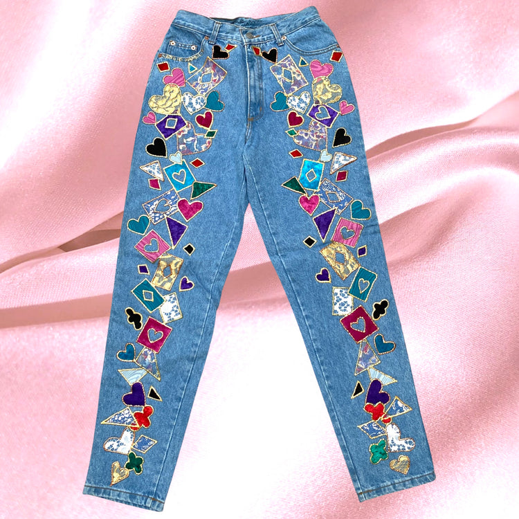 MULTIMEDIA PATCHWORK APPLIQUE JEANS